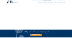 Desktop Screenshot of fe-seguros.com